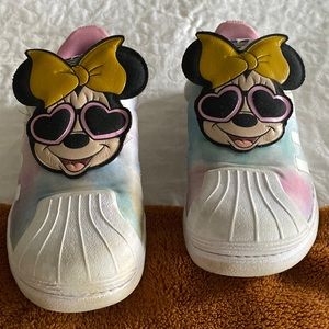 Adidas Disney Minnie kids girl sneakers size US 13K used-  good condition